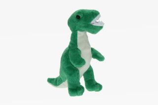 Obrázek z T-rex plyš zelený 17cm (12) 